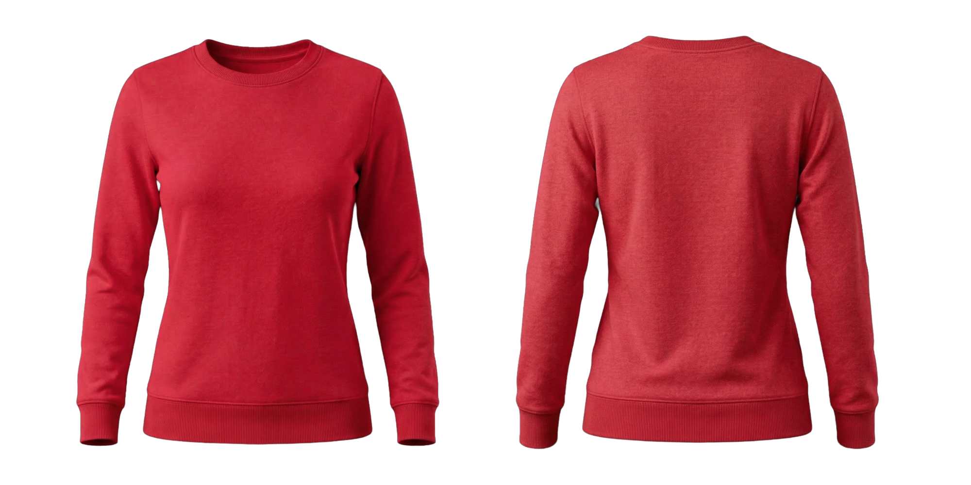 Basic Sweatshirt vrouw
