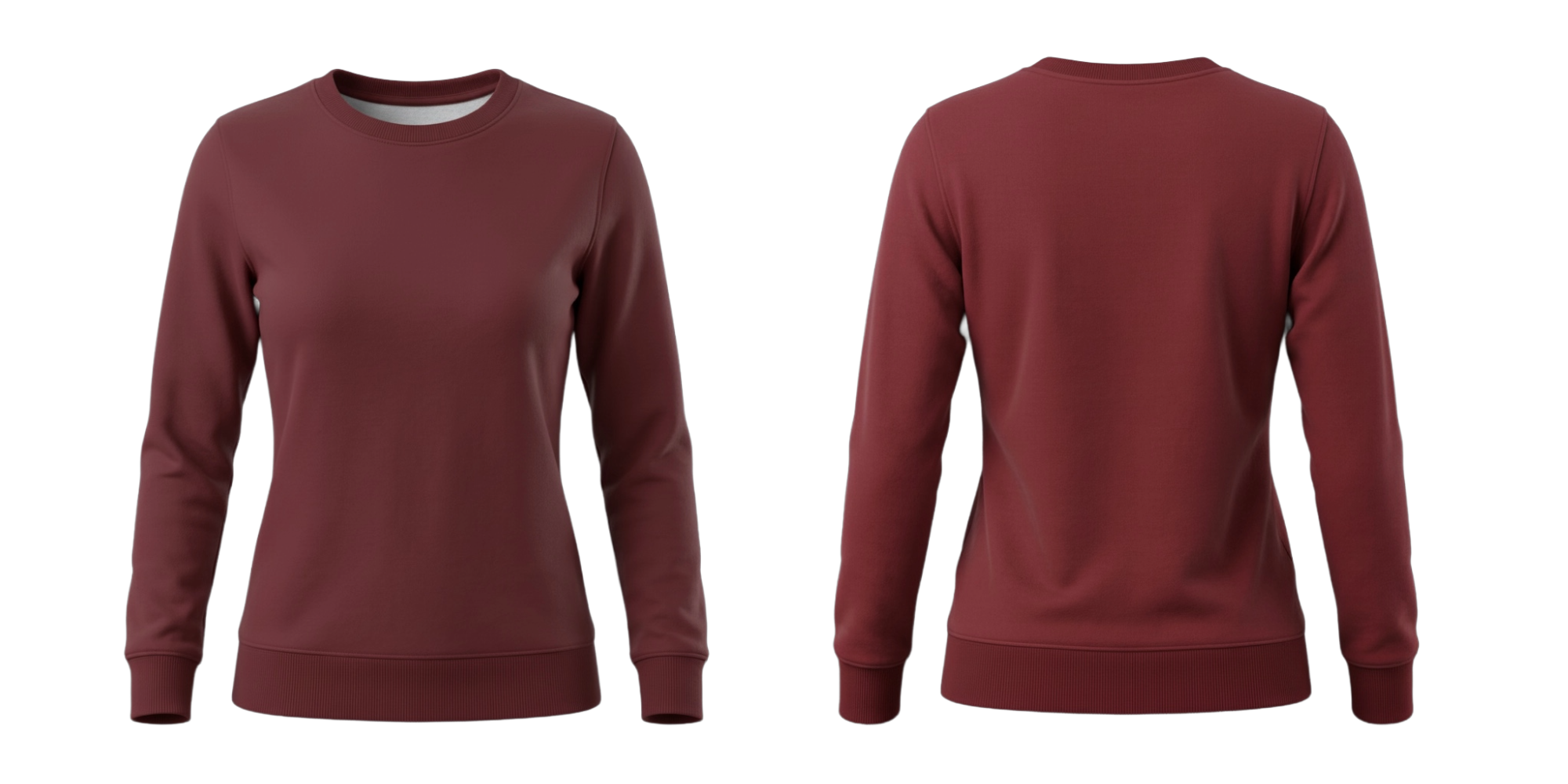 Basic Sweatshirt vrouw