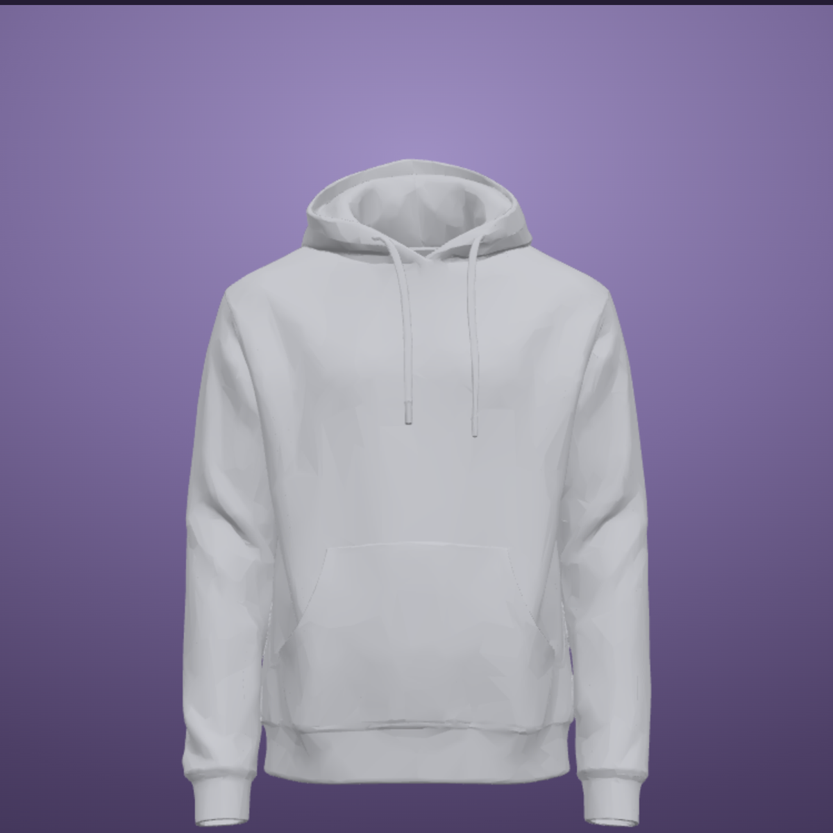 Hoodie unisex, grijs gemêleerd, voorkant