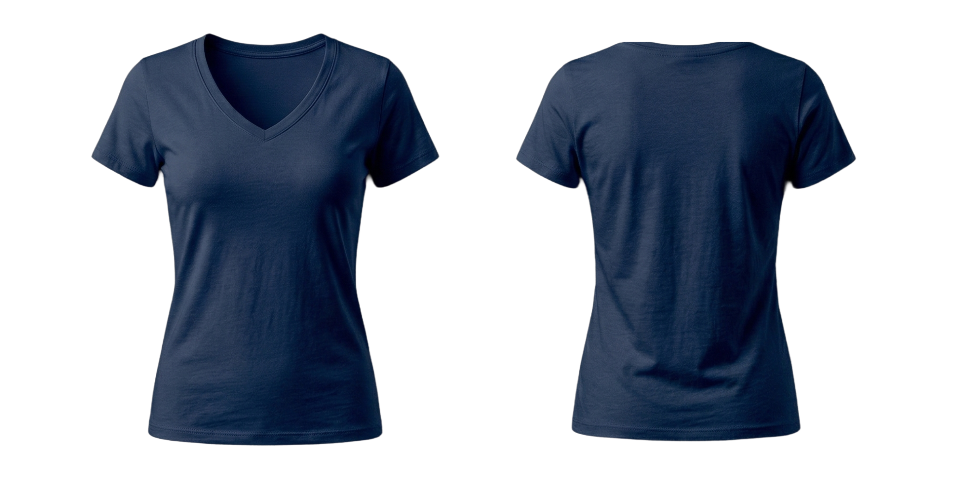T-shirt Vrouw V-Neck