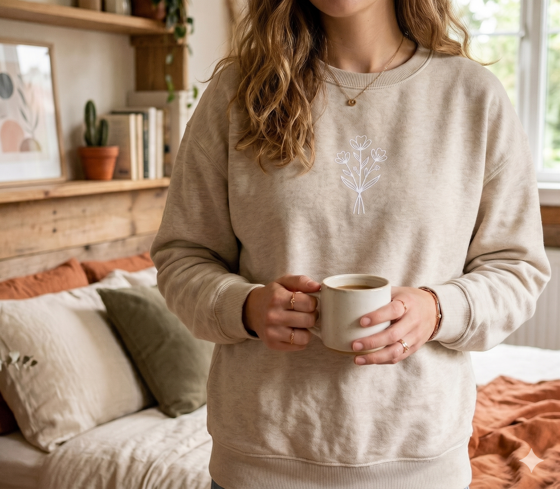 Basic Sweatshirt vrouw