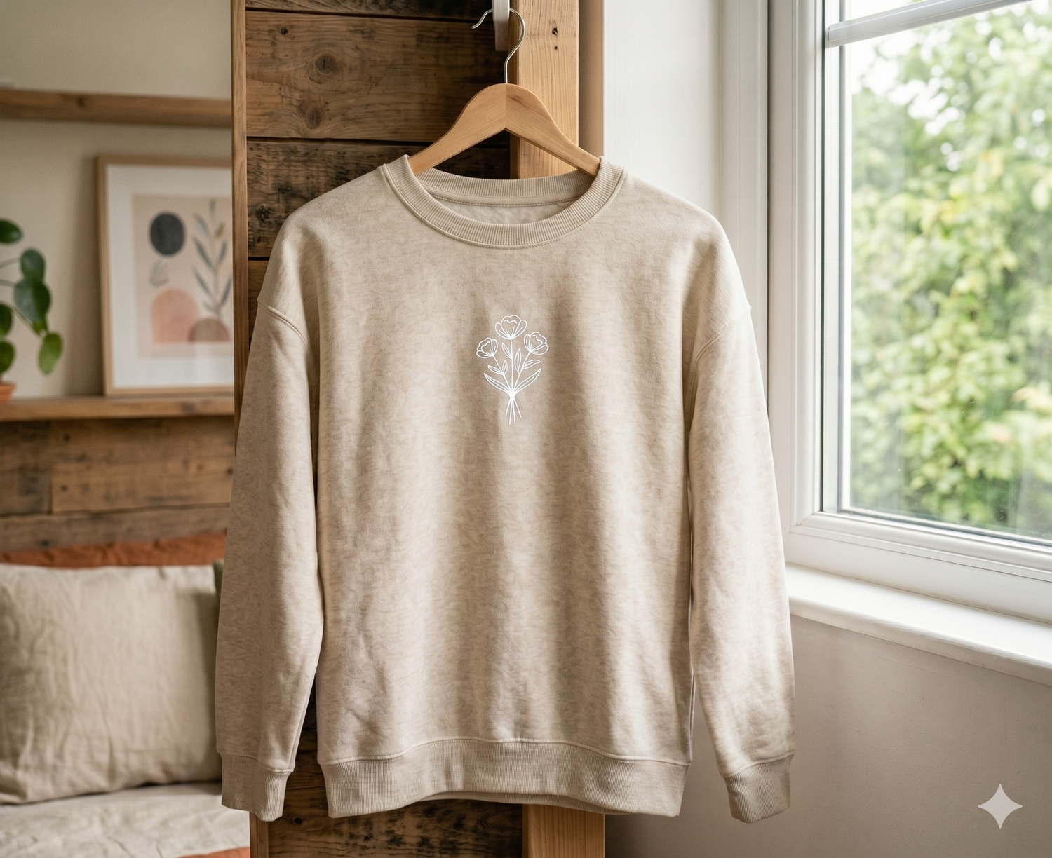 Basic Sweatshirt vrouw