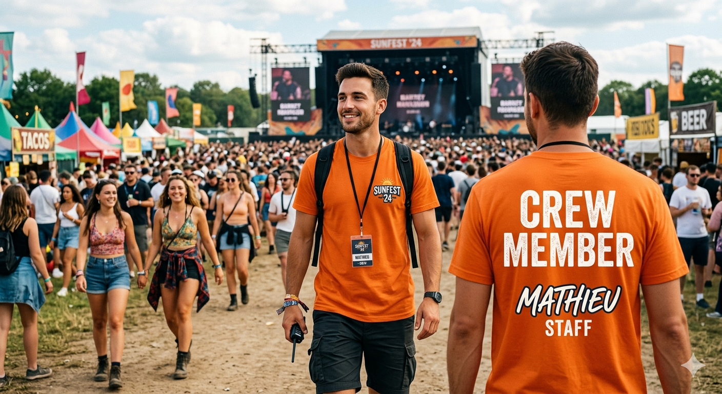 Budget T-shirt man