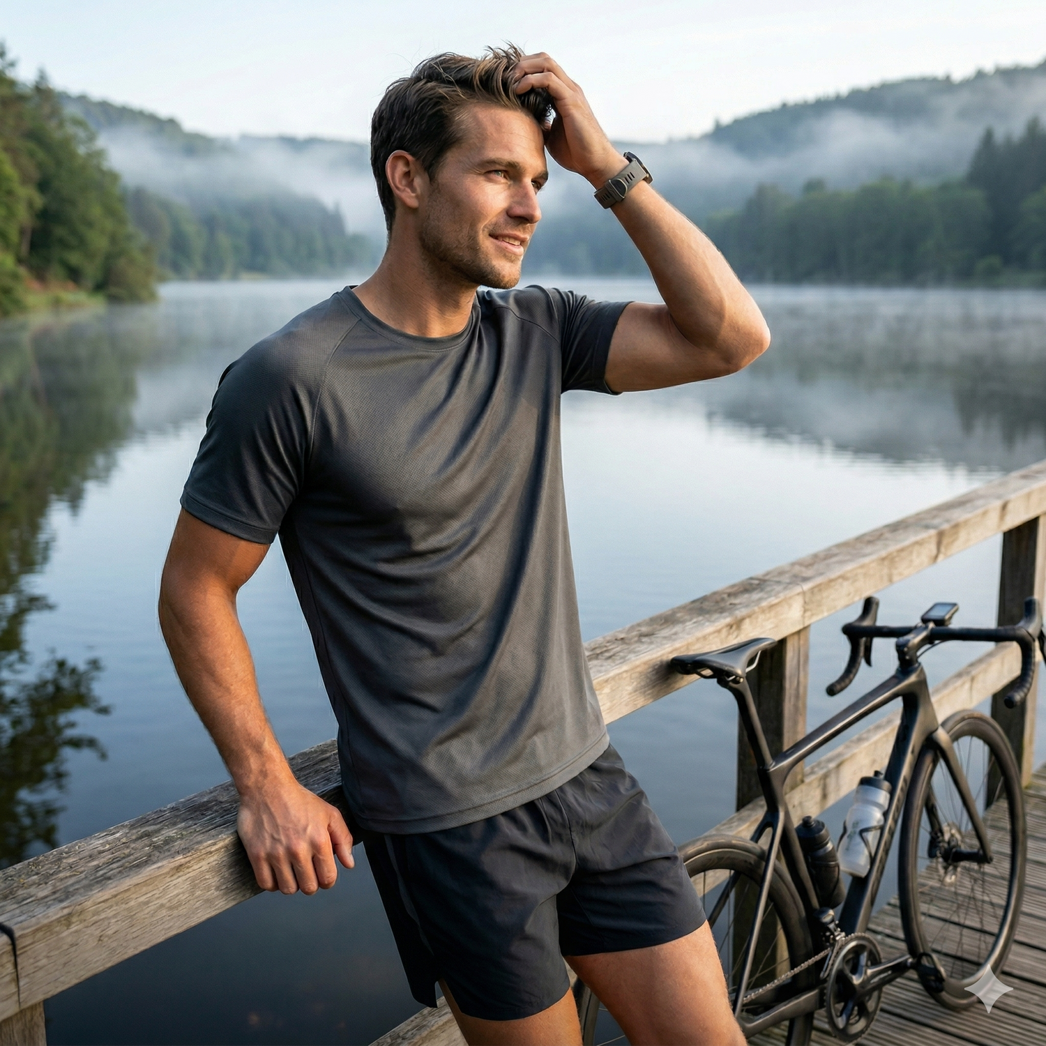 Sportshirt man