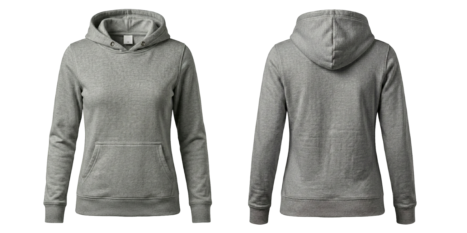 Basic Hoodie vrouw