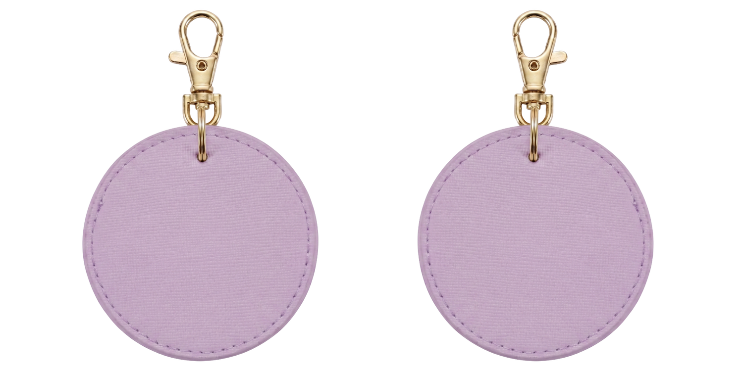 Sleutelhanger Leder-look