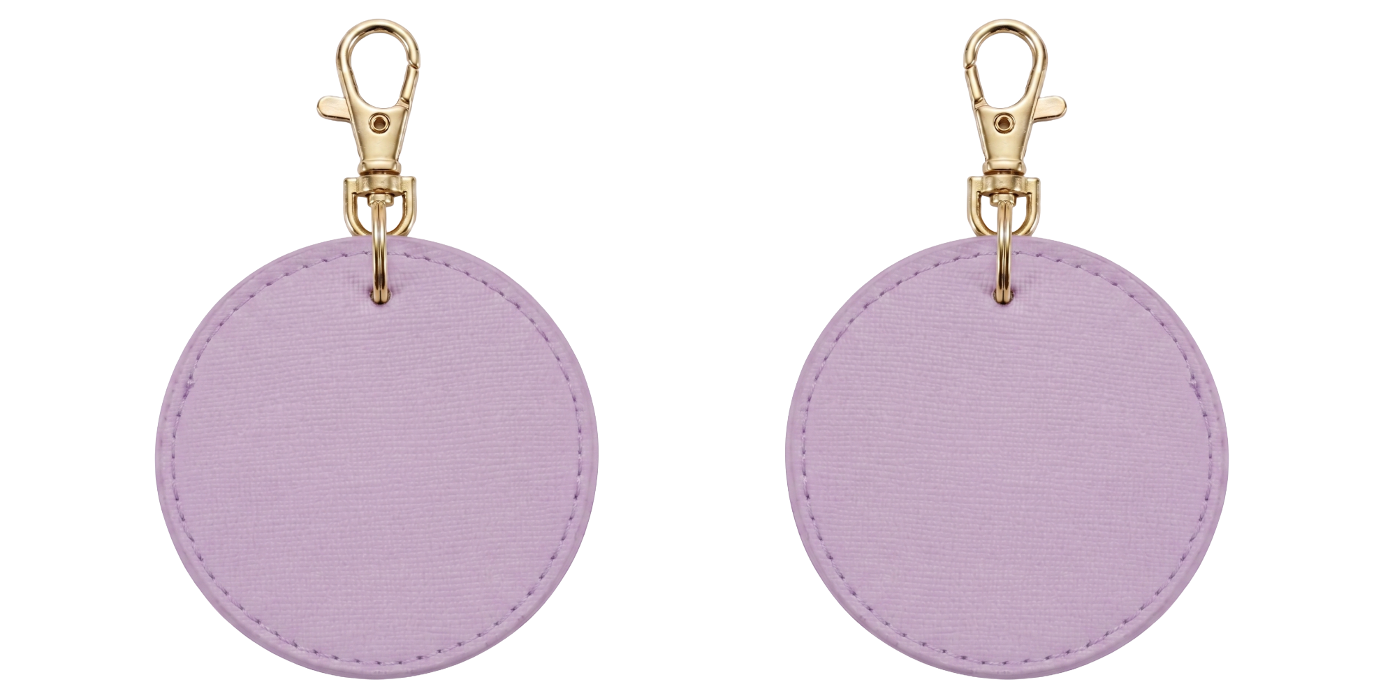 Sleutelhanger Leder-look
