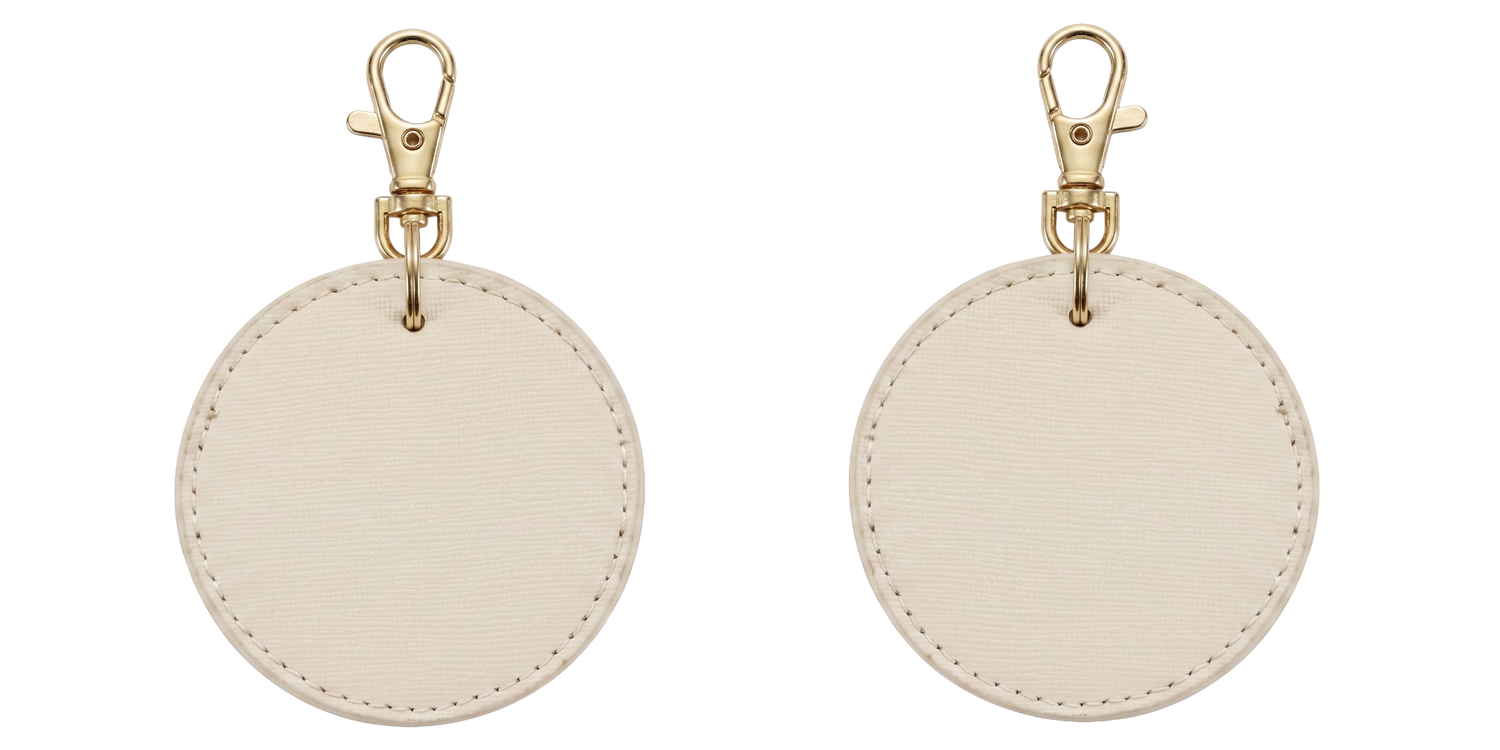 Sleutelhanger Leder-look