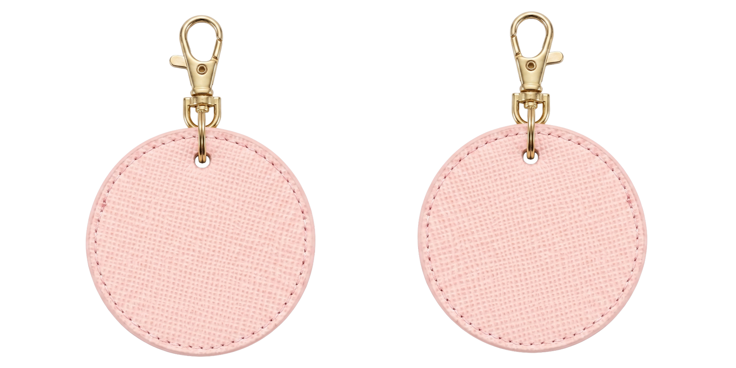 Sleutelhanger Leder-look