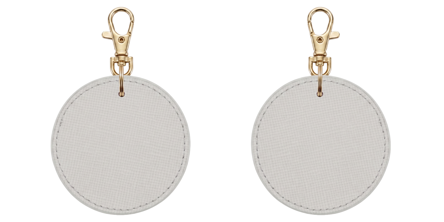 Sleutelhanger Leder-look