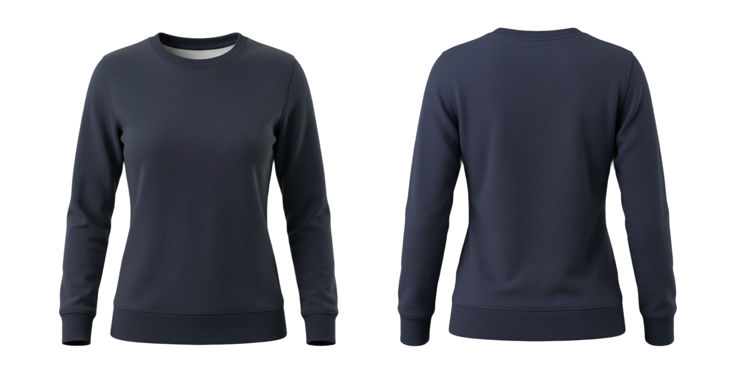 Basic Sweatshirt vrouw