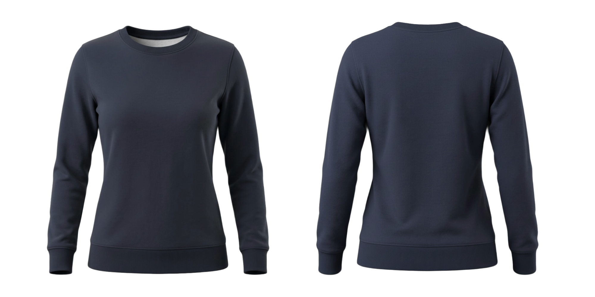 Basic Sweatshirt vrouw
