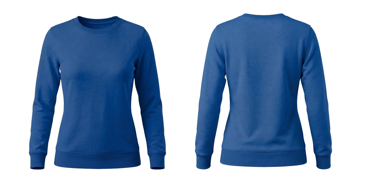 Basic Sweatshirt vrouw