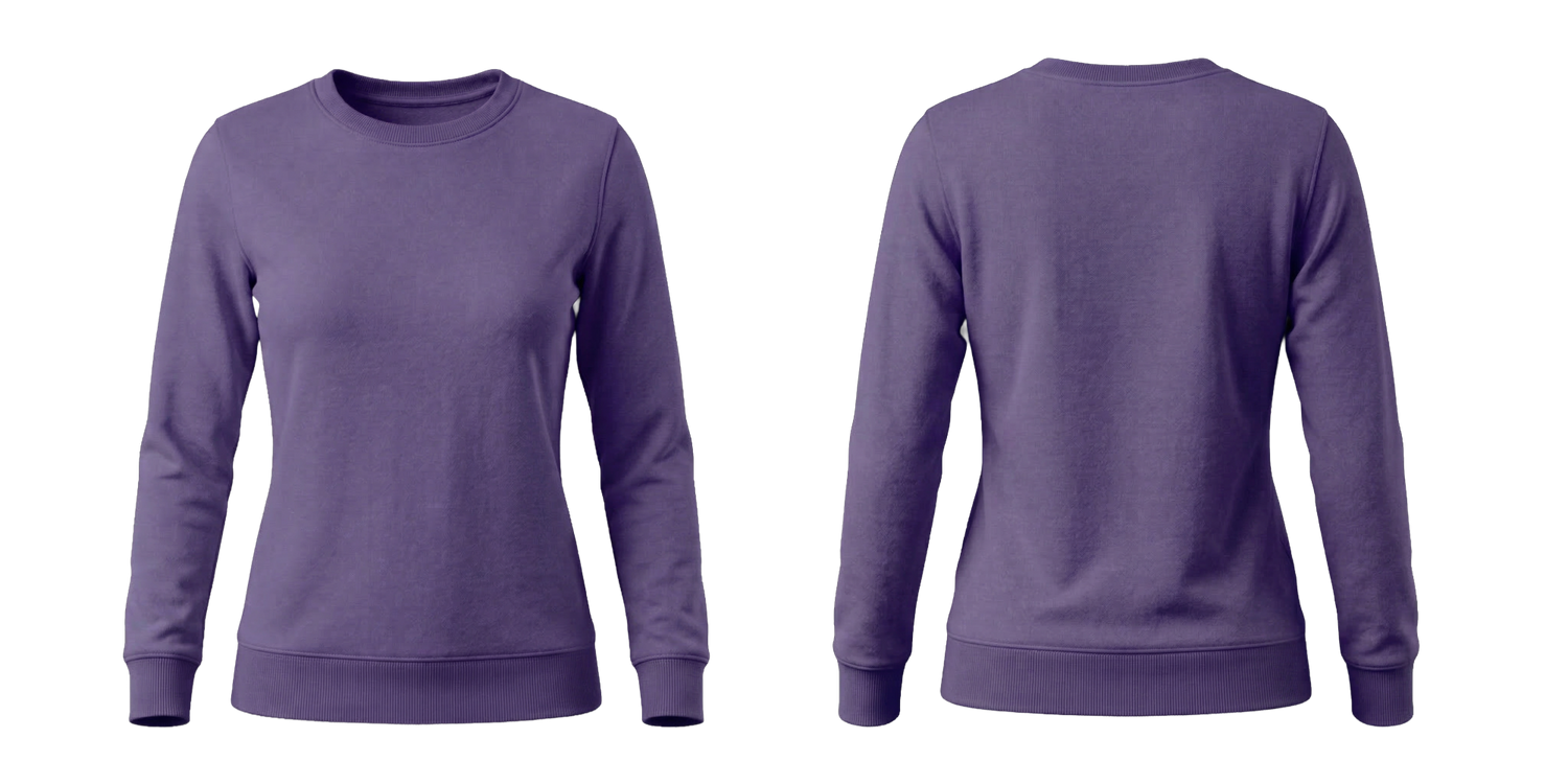 Basic Sweatshirt vrouw