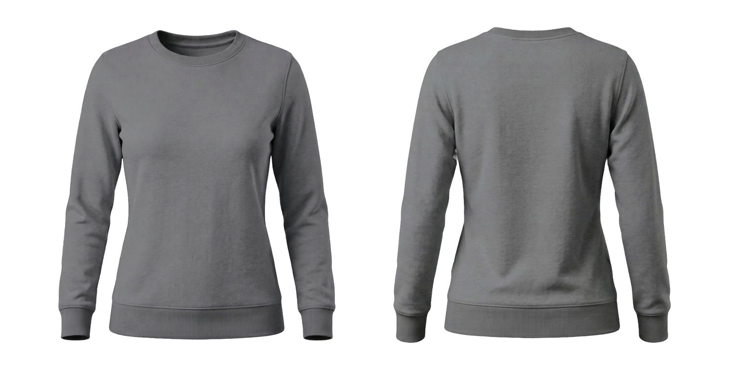 Basic Sweatshirt vrouw