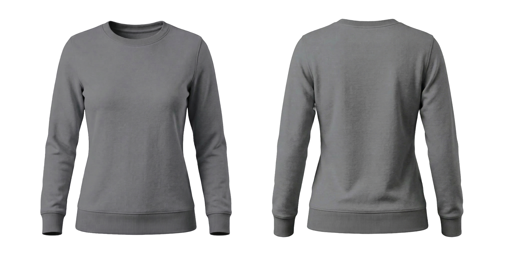 Basic Sweatshirt vrouw