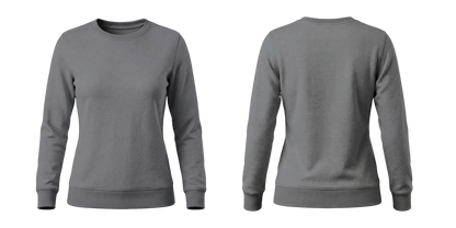 Basic Sweatshirt vrouw