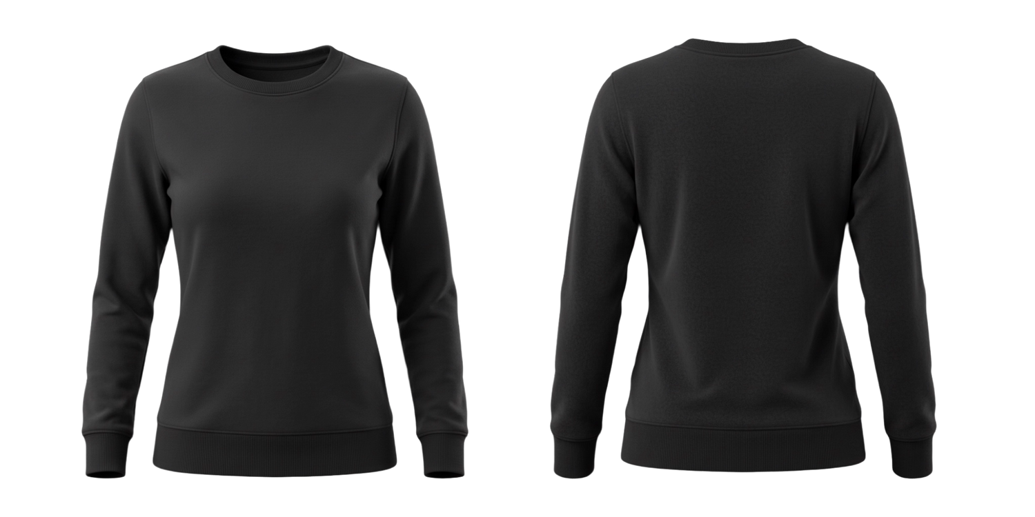 Basic Sweatshirt vrouw
