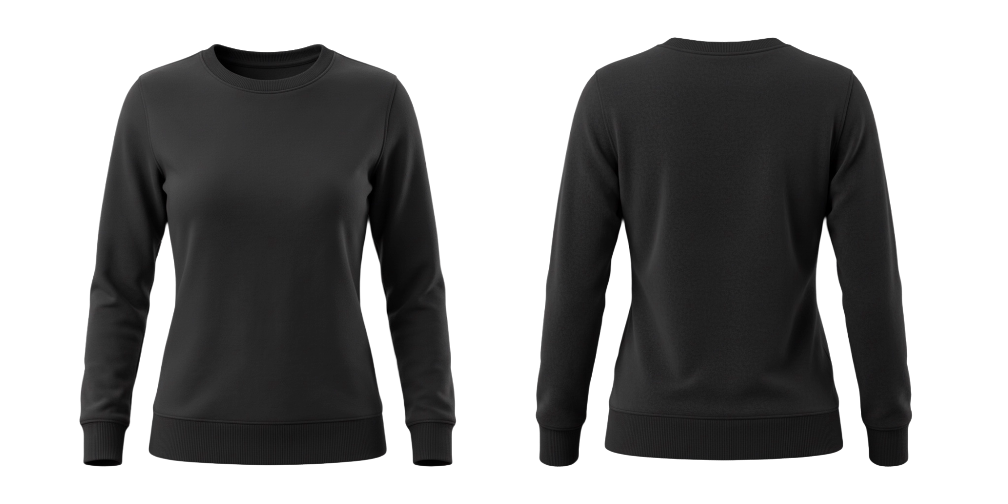 Basic Sweatshirt vrouw