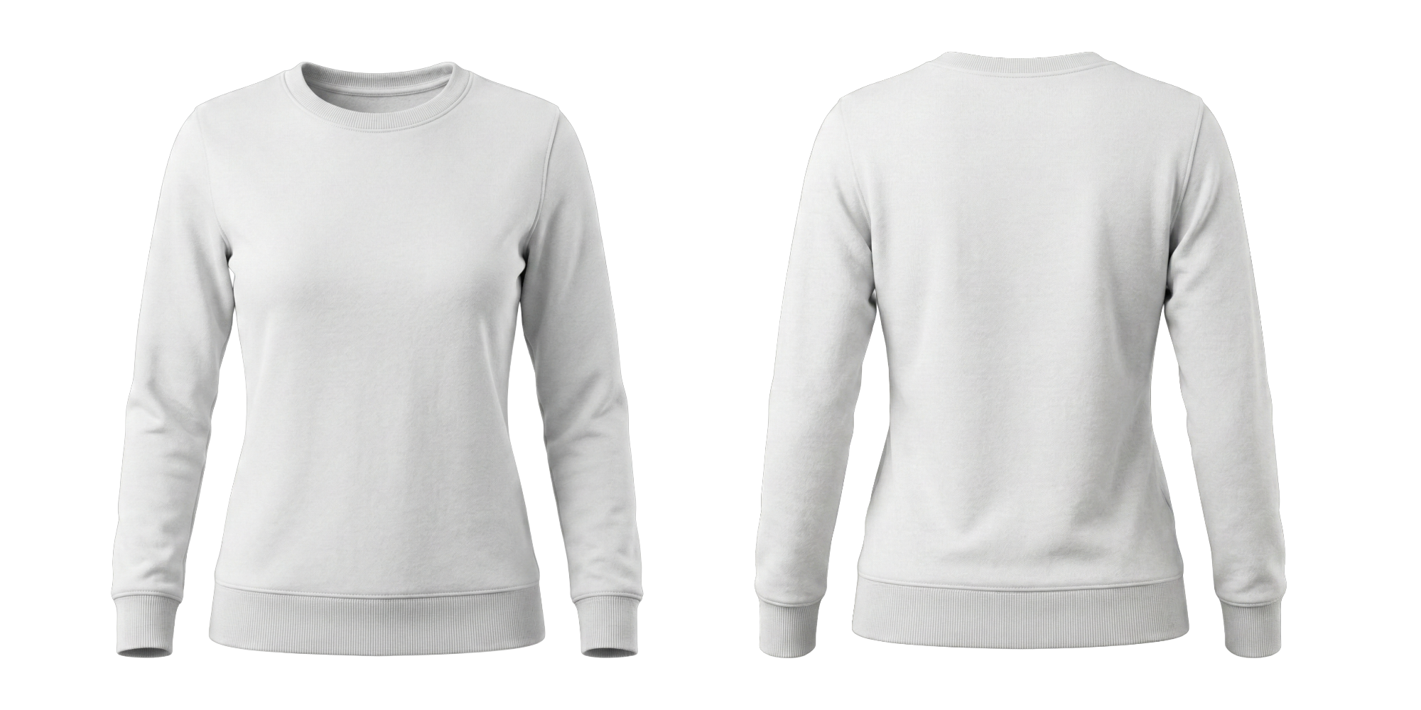 Basic Sweatshirt vrouw