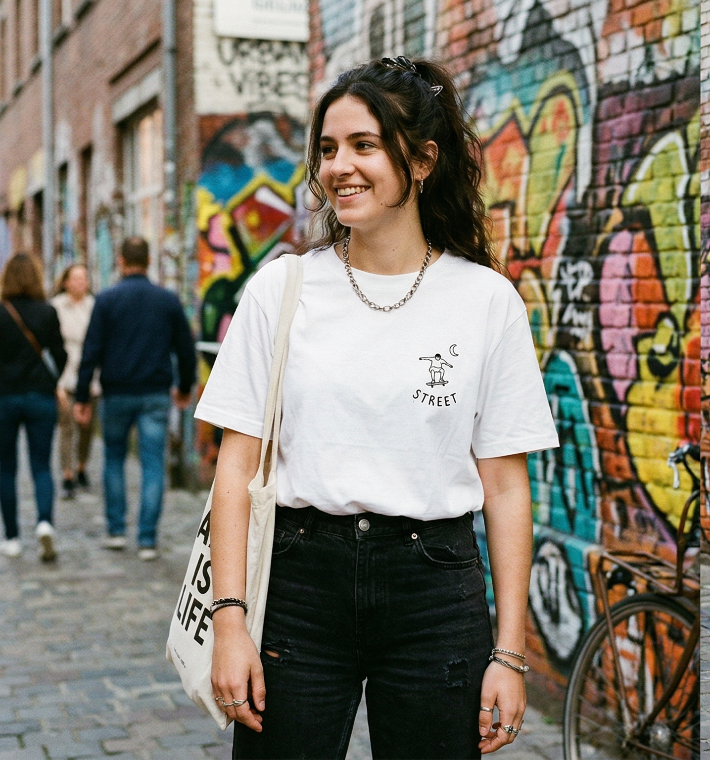 Basic T-shirt vrouw