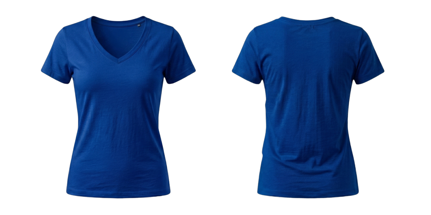 T-shirt Vrouw V-Neck