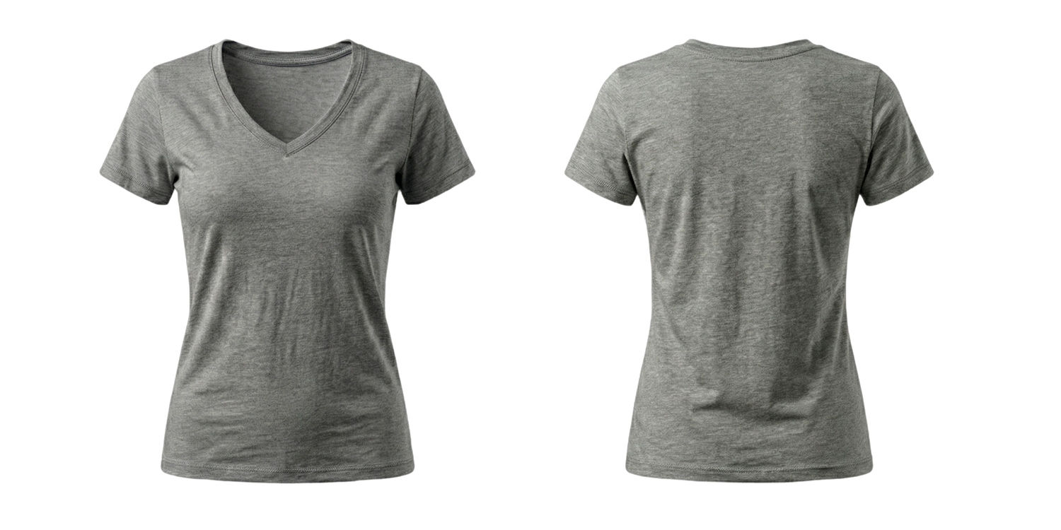T-shirt Vrouw V-Neck