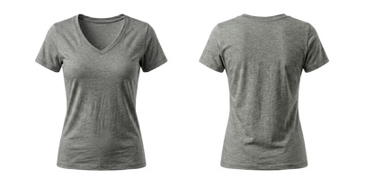 T-shirt Vrouw V-Neck