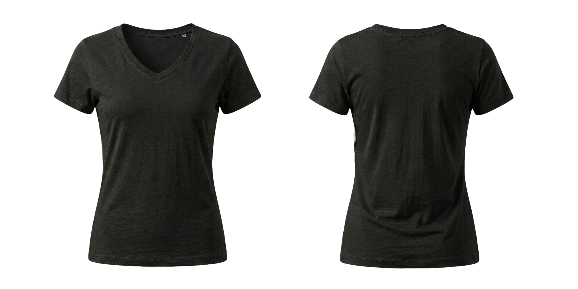 T-shirt Vrouw V-Neck